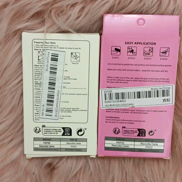 BOGO!! Brand New BEAUTIFUL NAIL FALSE TOE NAILS-2CT. - Picture 2 of 4